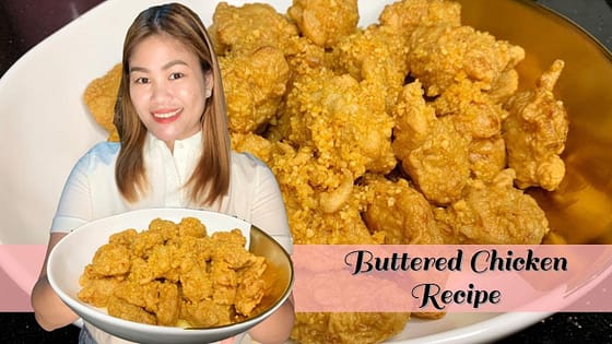 BUTTERED CHICKEN RECIPE | Pang-Negosyo Recipe | By Connh Cruz