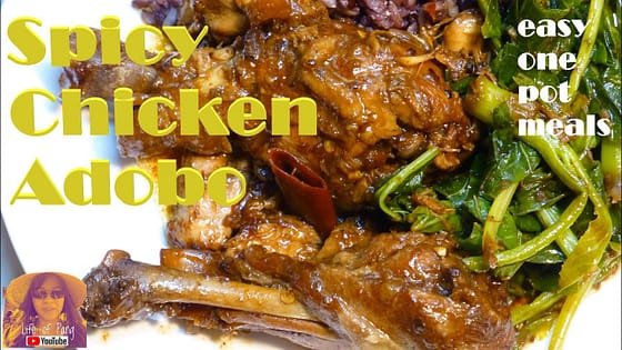 EASY PRESSURE COOKER RECIPES: Spicy Chicken Adobo – Life of Pang