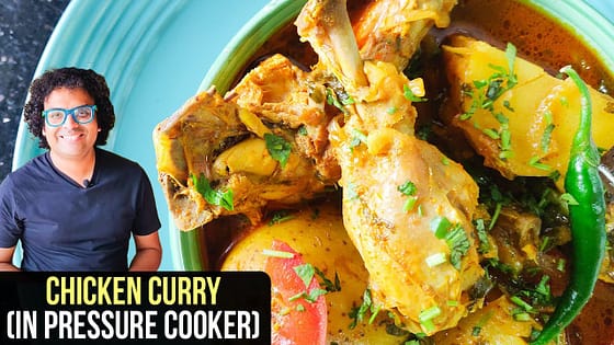 Chicken Curry in Pressure Cooker | How To Make Chicken Curry | Chicken Curry Recipe by Varun