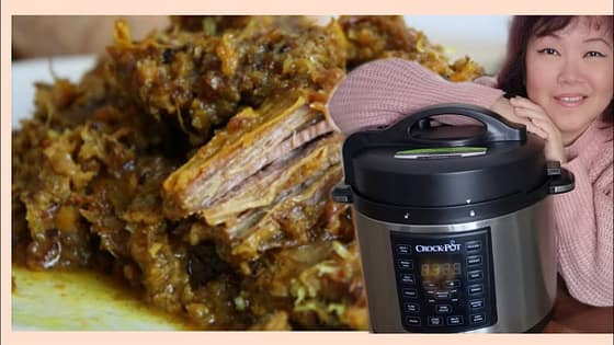 Beef rendang shortcut recipe | Pressure cooker