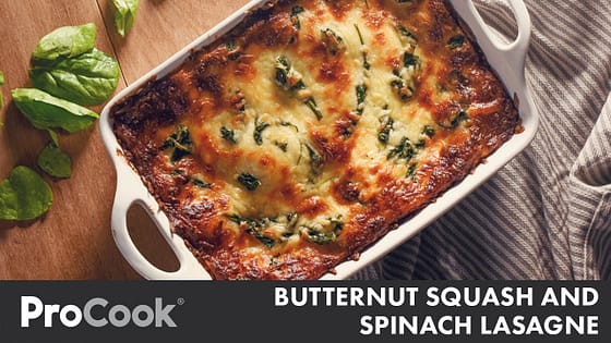 How to make butternut squash and spinach lasagne | Vegetarian recipes