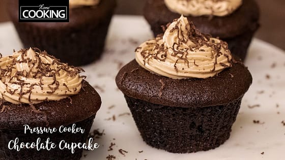 Pressure Cooker Chocolate Cupcake | Chocolate Recipes | Cupcakes | Dessert Recipes | Cake Recipes