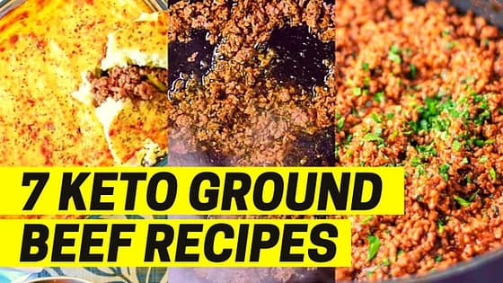 7 Keto Ground Beef Recipes – How to Make the Best Low Carb Easy & Delicious Minced Meat on a Budget