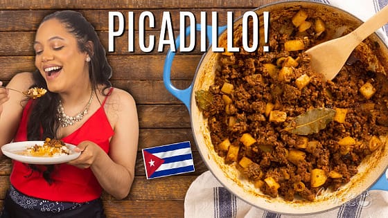 Cuban Style Picadillo | Ground Beef Recipes | Chef Zee Cooks