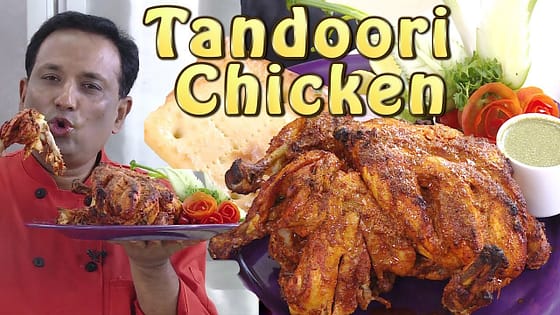Tandoori Chicken Restaurant style With Vahchef – Tandoori Recipes of India by Vahchef