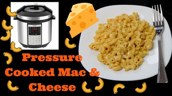 Pressure Cooker Macaroni and Cheese Recipe