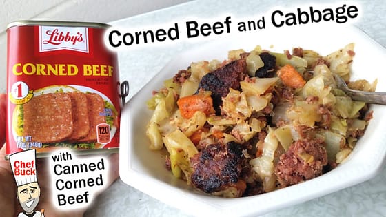 Best Corned Beef and Cabbage Recipe with Canned Corned Beef