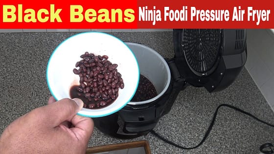Black Beans Pressure Cooker Recipe, Ninja Foodi