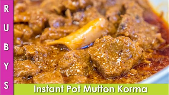 Mutton Korma Dawat Wala Goat Quorma in Instant Pot Recipe in Urdu Hindi – RKK