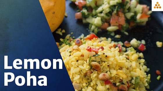 Lemon Poha | Easy Raw Vegan Recipe | Weight Loss | Isha Recipes