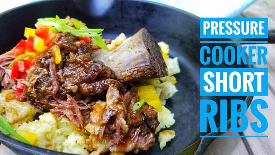 Pressure Cooker Short Ribs Recipe | Ninja Foodi Recipes