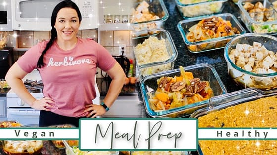 Easy Weekly Meal Prep for 2020 Success! | Healthy Vegan Pressure Cooker Recipes!