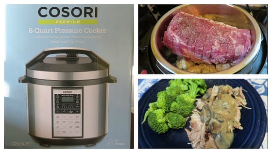 Cosori Pressure Cooker- Review and Recipe Demos