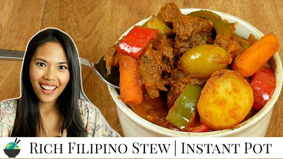 Kaldereta Recipe | Instant Pot Filipino Beef Stew | Filipino Beef Recipes