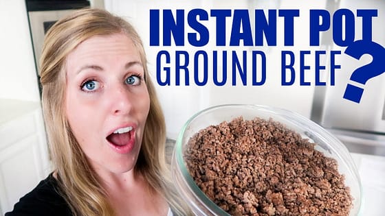 How to Cook Ground Beef in the Instant Pot – Perfect for Beginners!