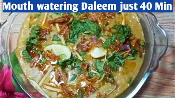 Daleem make 40 Minutes in pressure cooker /Mouth watering Daleem recipe/ Budget Cooking AK