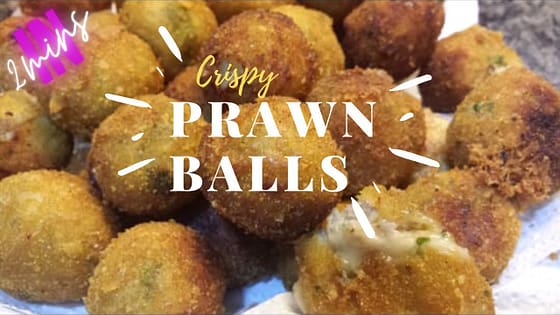 Crispy Prawn Balls | seafood recipes | easy-to-cook | howtomake prawn starters|chinese fried shrimps