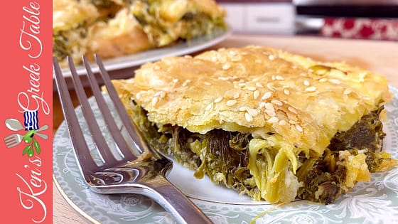 How To Make Vlitopita | Greek Amaranth Pita Pie | Vegetarian Recipes