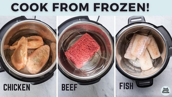 3 Quick & Easy Instant Pot Recipes | Frozen to Dinner in 30 Min!