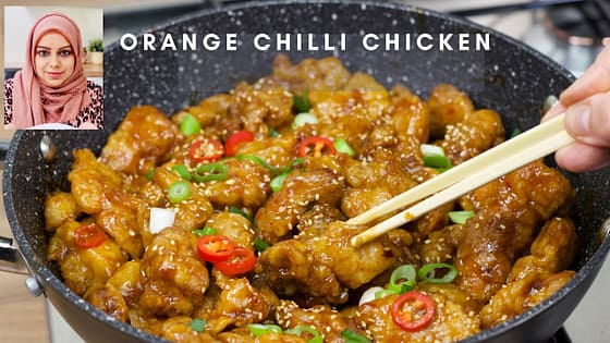 Orange Chilli Chicken | Indian Cooking Recipes | Cook with Anisa | #RamadanRecipe #RamadanRecipes