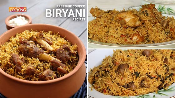 Pressure Cooker Biryani Recipes