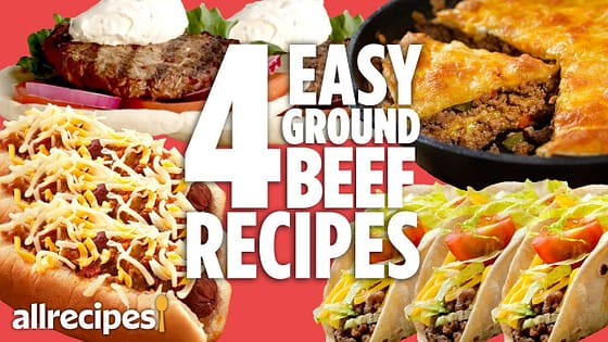 4 Easy Ground Beef Dinners | Recipe Compilations | Allrecipes.com