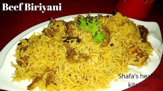 Beef Biriyani Recipe | Beef Biriyani Without Pressure Cooker | variety rice recipe