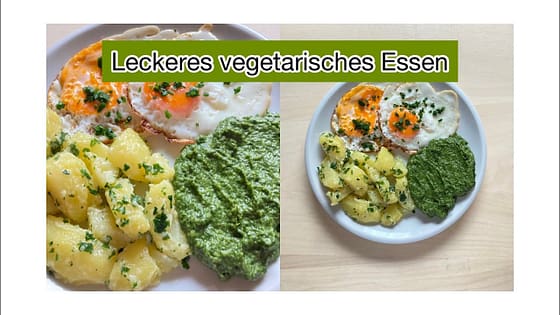 Tasty vegetarian recipes / Leckeres vegetarisches Essen /Savrseni  vegeterijanski rucak