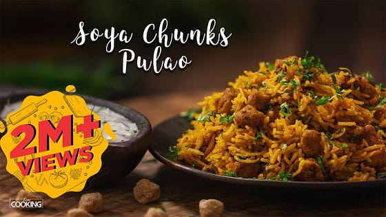Soya Chunks Pulao | Pulao Recipes