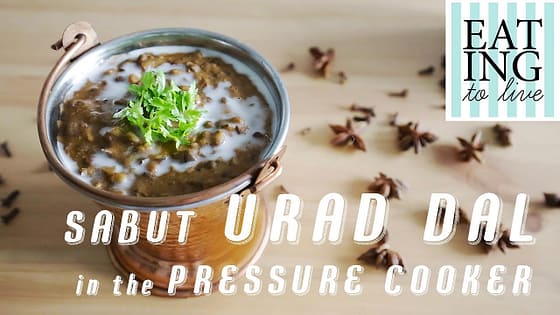 How to make Urad Dal in the Pressure Cooker – Recipes for Bachelors!